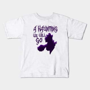 A Haunting we will go Kids T-Shirt